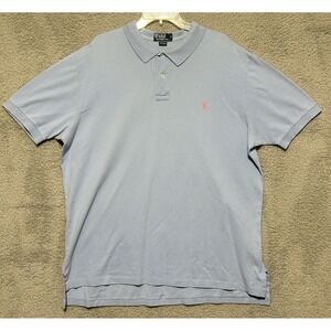 Polo Ralph Lauren Polo Shirt 2XL Short‎ Sleeve Green Brown Pony Academia Preppy